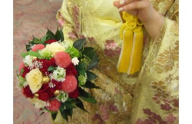 優ちゃんラウンドブーケ