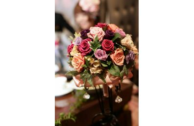 岸中さん　ラウンドブーケ