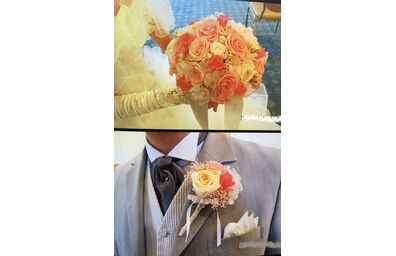 今村さんラウンドブーケ